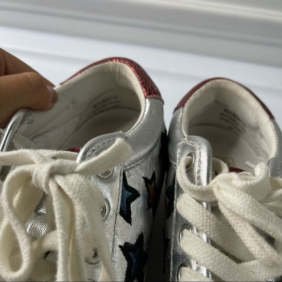 ASH stars majestic motif trainers sneakers size 8 - Picture 3 of 7